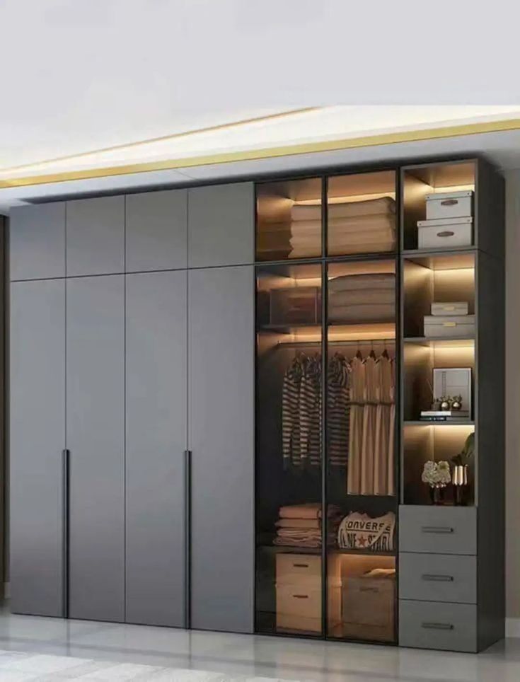 کمددیواری هایگلاس و فریم لس وگرندوود 12